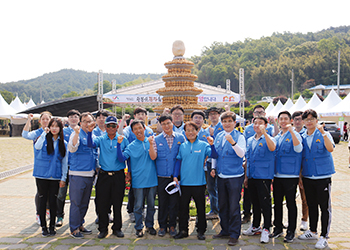 KCC 대전영업소, KCC 바닥재 지원