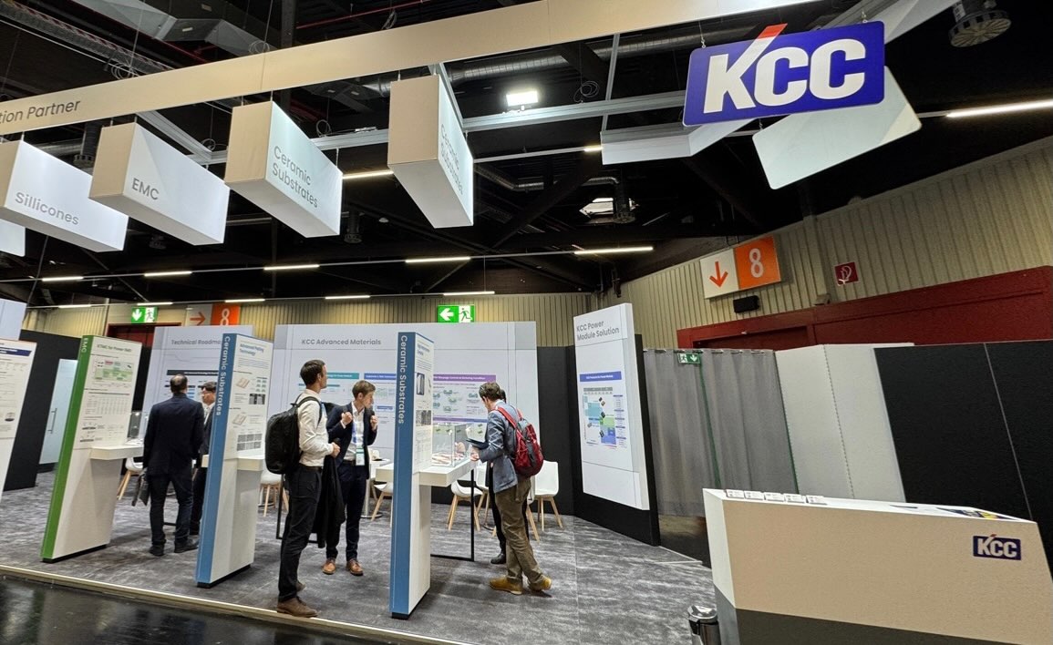 KCC, 독일 ‘PCIM Europe 2025’서 전력반도체 토털 솔루션 선보여
