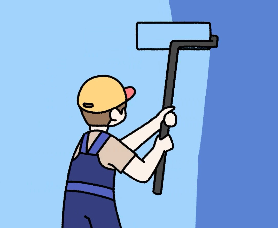 벽 페인팅 뫼비우스